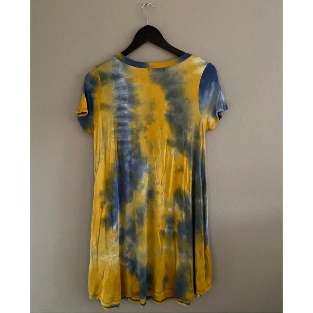 Tie dye dress tshirt style - Picture 3 of 4